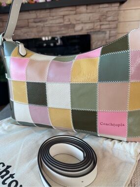 NEW Coach - Coachtopia Alter Ego -  multicolored patchwork hobo bag